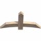 Ekena Millwork Bellingham Smooth Timber Gable Bracket, Douglas Fir, 48"W x 24"H x 3 1/2"D x 5 1/2"F, 12/12 Pitch GBW048X24X0406BEL00SDF - alternate 4
